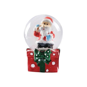 Christmas Themed Polyester Hybrid Snow Ball 45 mm - 28