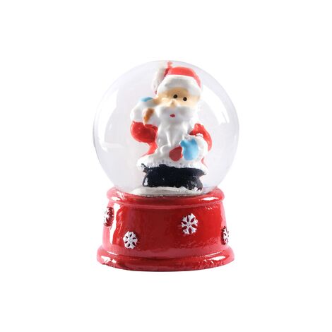 Christmas Themed Polyester Hybrid Snow Ball 45 mm - 29