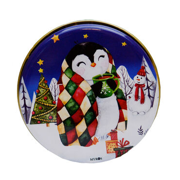 Christmas Themed Tin Boxed Candle 73x35 mm - 19