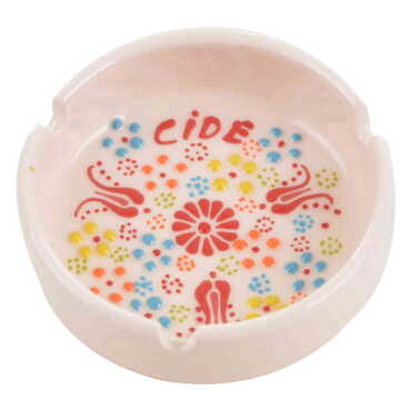 Cide Themed Turkish Ceramic Relief Ashtray Medium Size - 14