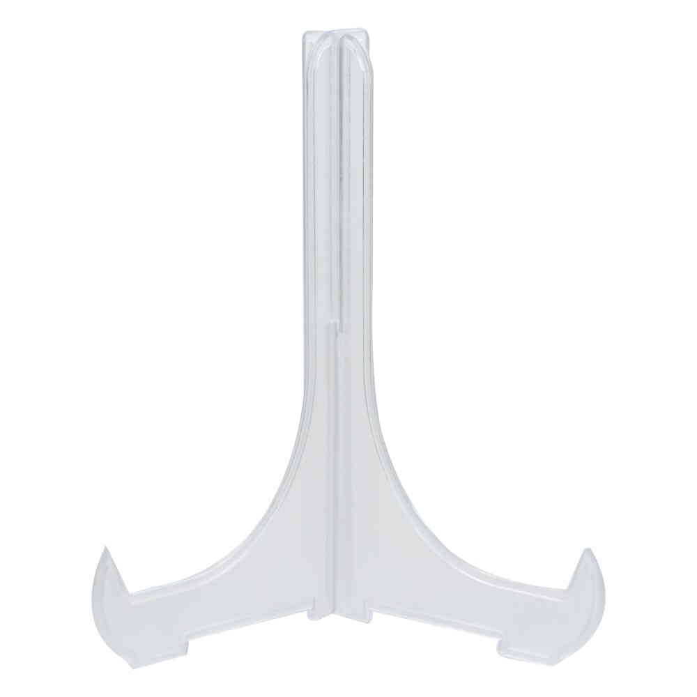 Buy Clear Plastic Plate Display Stand 18Cm - Myros