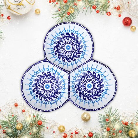 Wholesale Evil Eye 3 Round Cookie Holder - 3