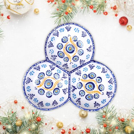 Wholesale Evil Eye 3 Round Cookie Holder - 5