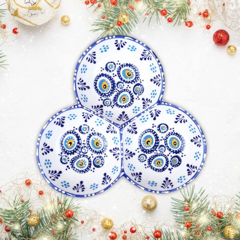 Wholesale Evil Eye 3 Round Cookie Holder - 6