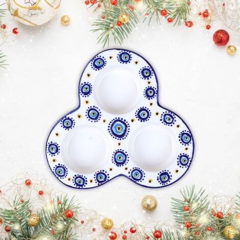 Wholesale Chinese 3 Piece Candle Holder Evil Eye - 6