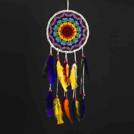 Colourful Lace Dreamcatcher - 8