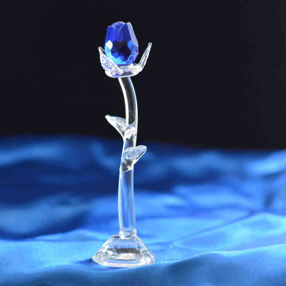 Buy Crystal Single Rose Figurine - Myros