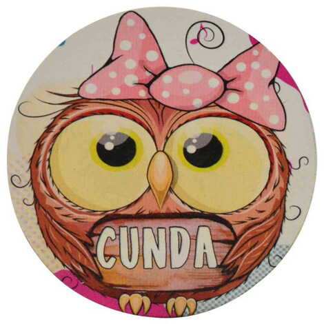 Customazible Wooden Custom Printed Souvenir Coaster 100 mm - 8