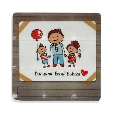 Dad Themed Customised Eva Fridge Magnet - 6