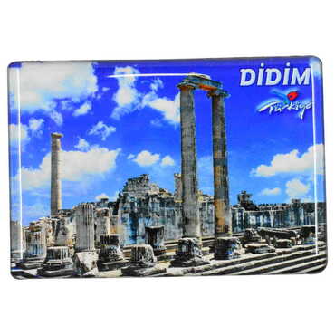 Toptan Didim Temalı Myros Dikdörtgen Magnet 80x55 mm - 8