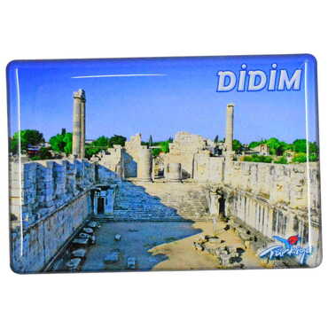 Toptan Didim Temalı Myros Dikdörtgen Magnet 80x55 mm - 12