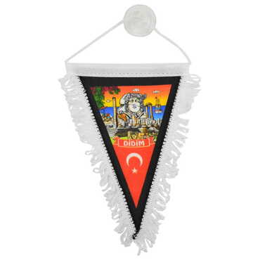 Toptan Didim Temalı Üçgen Flama 10X15 cm - 3