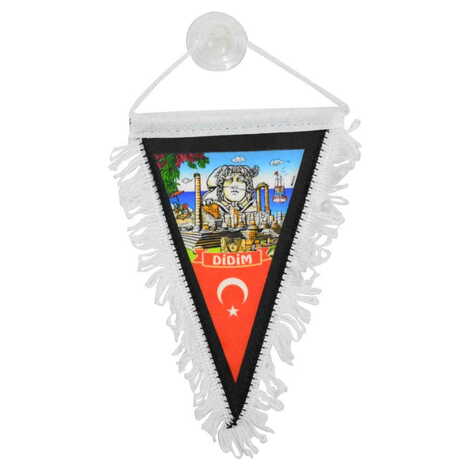 Toptan Didim Temalı Üçgen Flama 10X15 cm - 4