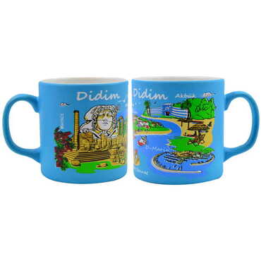 Didim Themed Customised Serigraphy Printed Ceramic Mug 82x90 mm - 6