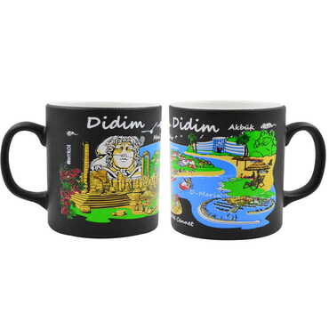 Didim Themed Customised Serigraphy Printed Ceramic Mug 82x90 mm - 7