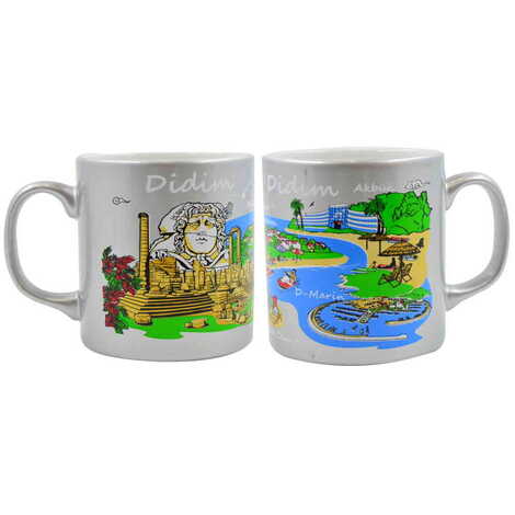 Didim Themed Customised Serigraphy Printed Ceramic Mug 82x90 mm - 9