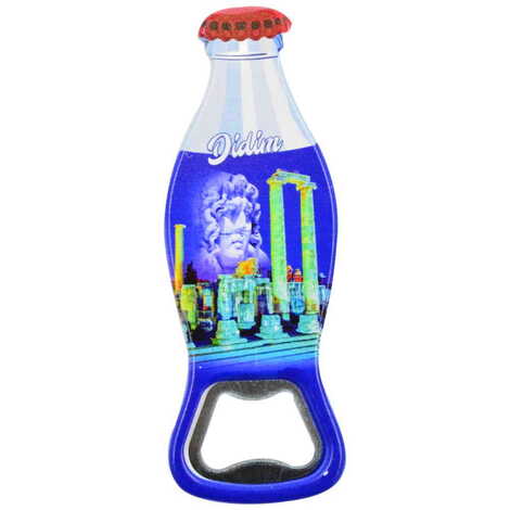 Didim Themed Customised Uv Printed Coca Cola Bottle Shape Plastic Base Bottle Opener 42x120 mm - 8