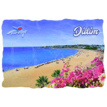 Didim Themed Customised UV Printed Plastic Base Mosaic Pattern Rectangle Fridge Magnet 80x50 mm - 4