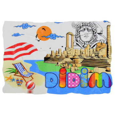 Didim Themed Customised UV Printed Plastic Base Mosaic Pattern Rectangle Fridge Magnet 80x50 mm - 5