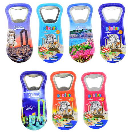 Didim Themed Customised Uv Printed Plastic Base Plastic Base Bottle Opener 95x43 mm - 3