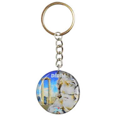 Didim Themed Double Face Printed Epoxy Keychain - 4