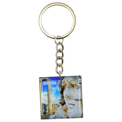 Didim Themed Double Face Printed Epoxy Keychain - 5