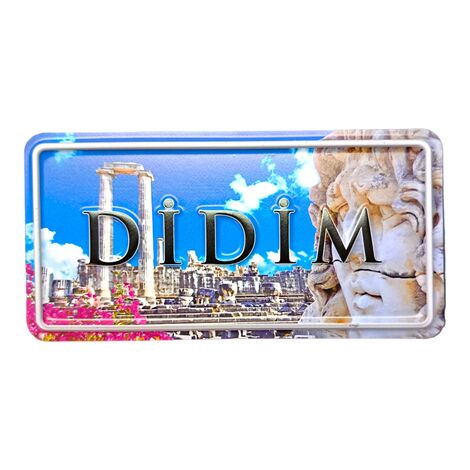 Didim Themed Embossed Pvc Oppression Fridge Magnet - 4