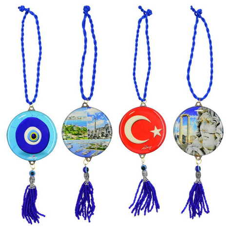 Didim Themed Metal Car Hanging - 3