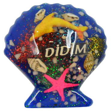 Didim Themed Transparent Polyester Photo Fridge Magnet - 9