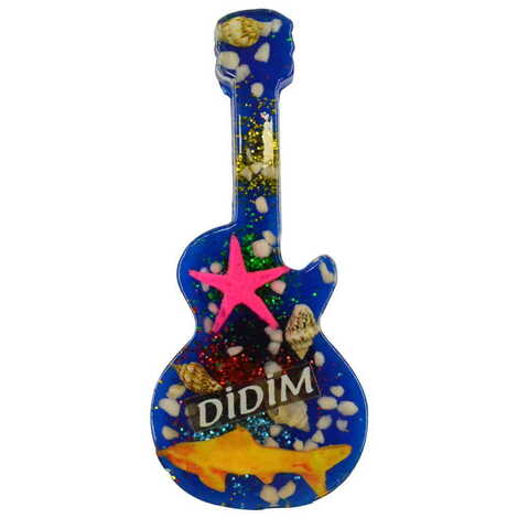 Didim Themed Transparent Polyester Photo Fridge Magnet - 16