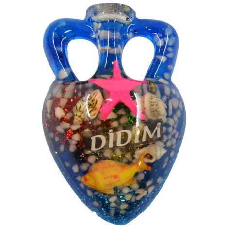 Didim Themed Transparent Polyester Photo Fridge Magnet - 21