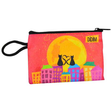 Didim Themed Turkish Woven Wallet 113x80x8 mm - 6