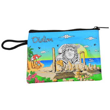 Didim Themed Turkish Woven Wallet 113x80x8 mm - 10