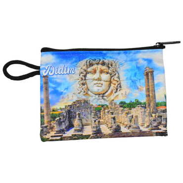 Didim Themed Turkish Woven Wallet 113x80x8 mm - 11