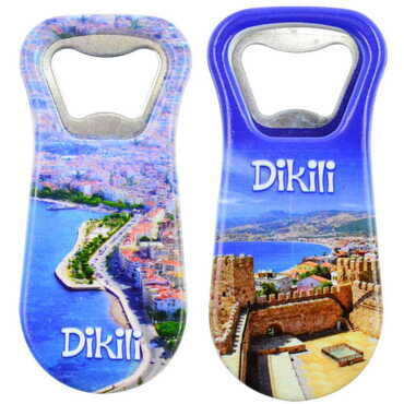 Dikili Themed Customised Uv Printed Plastic Base Plastic Base Bottle Opener 95x43 mm - 3