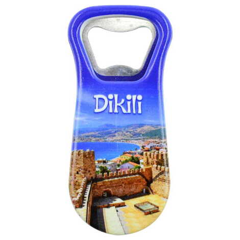 Dikili Themed Customised Uv Printed Plastic Base Plastic Base Bottle Opener 95x43 mm - 5