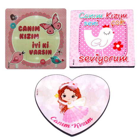 Doughter Themed Customised Eva Fridge Magnet - 2