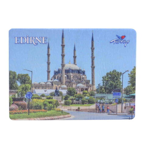 Toptan Edirne Temalı Uv Baskılı Kontra Magnet 93x68 mm - 4