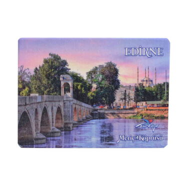 Toptan Edirne Temalı Uv Baskılı Kontra Magnet 93x68 mm - 6