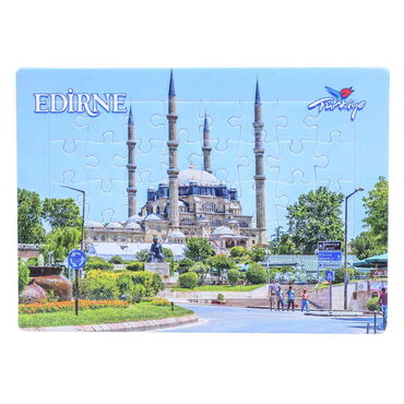 Toptan Edirne Temalı Uv Baskılı Puzzle 130x180 mm - 3