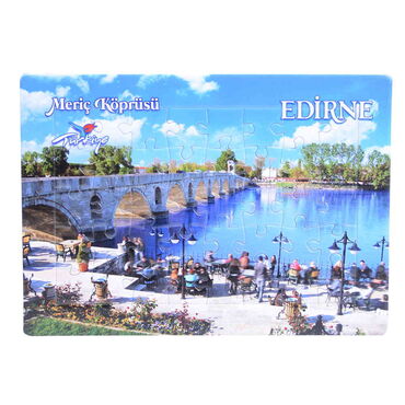 Toptan Edirne Temalı Uv Baskılı Puzzle 130x180 mm - 5