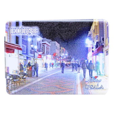 Edirne Themed Customised Uv Printed Rectangle Compact Mirror 85x62x11 mm - 4