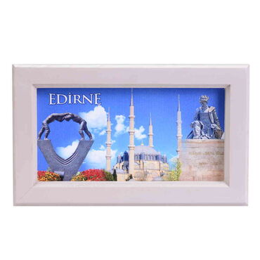 Edirne Themed Medium Wooden Printed Frame 130x205 mm - 3