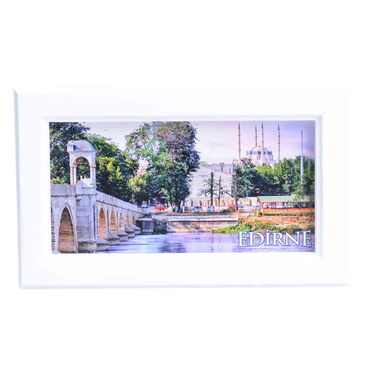 Edirne Themed Medium Wooden Printed Frame 130x205 mm - 4