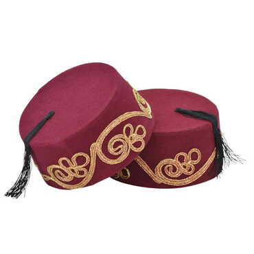 Embroidered Fez - 5