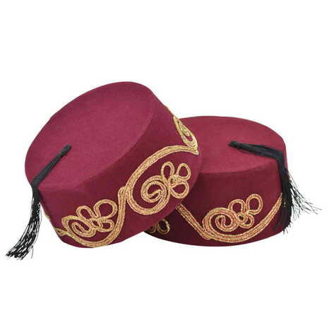 Embroidered Fez - 5