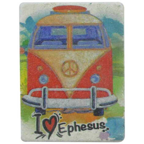 Ephesus Themed Customised Stone Fridge Magnet 60x45 mm - 13