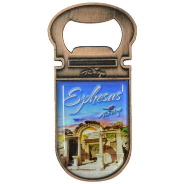 Ephesus Themed Magnet Small Metal Opener - 4