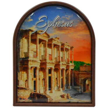 Ephesus Themed Plastic Desktop Photo Frame Big Size - 7