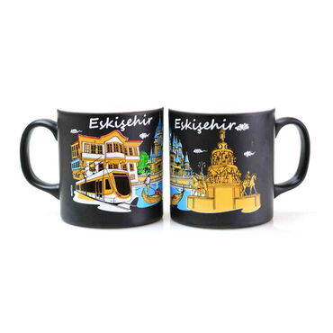 Eskisehir Themed Customised Serigraphy Printed Ceramic Mug 82x90 mm - 6